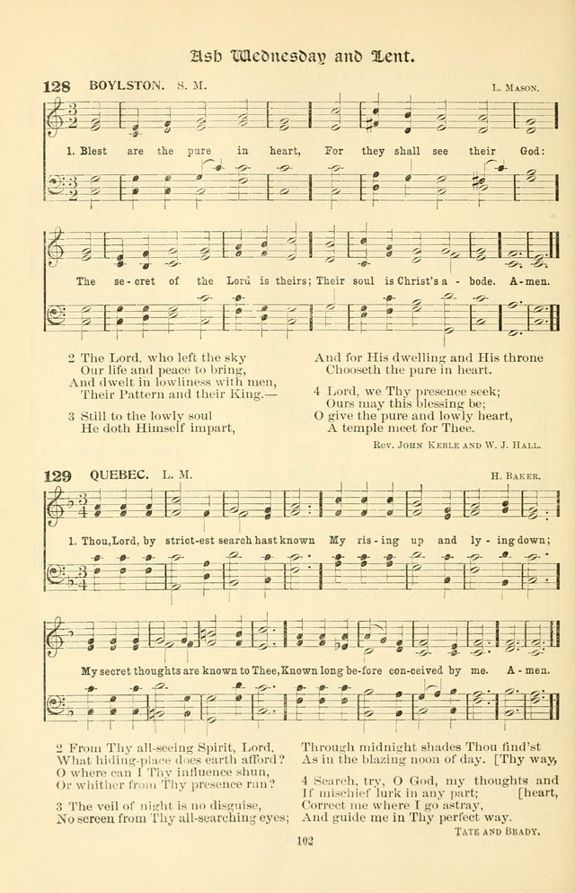 Hymnal Companion to the Prayer Book: with accompanying tunes page 104