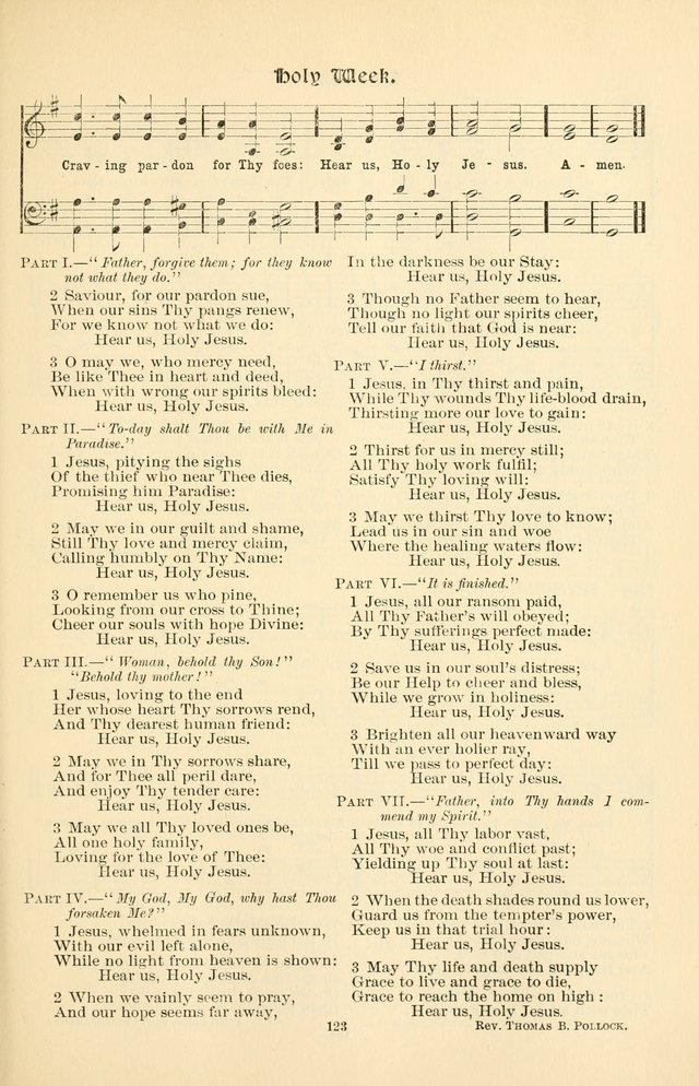 Hymnal Companion to the Prayer Book: with accompanying tunes page 125