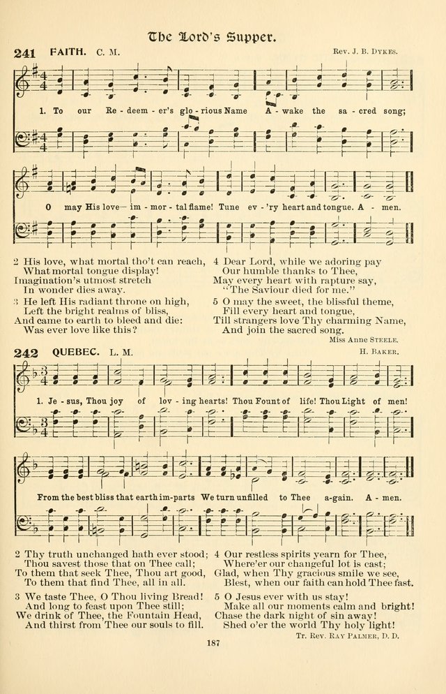 Hymnal Companion to the Prayer Book: with accompanying tunes page 191