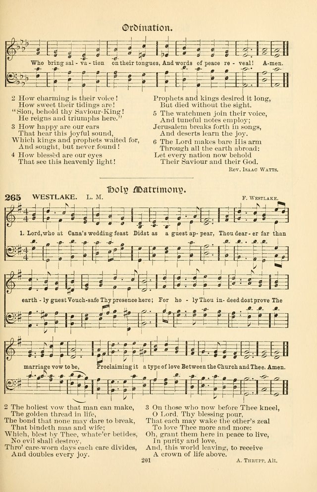 Hymnal Companion to the Prayer Book: with accompanying tunes page 205