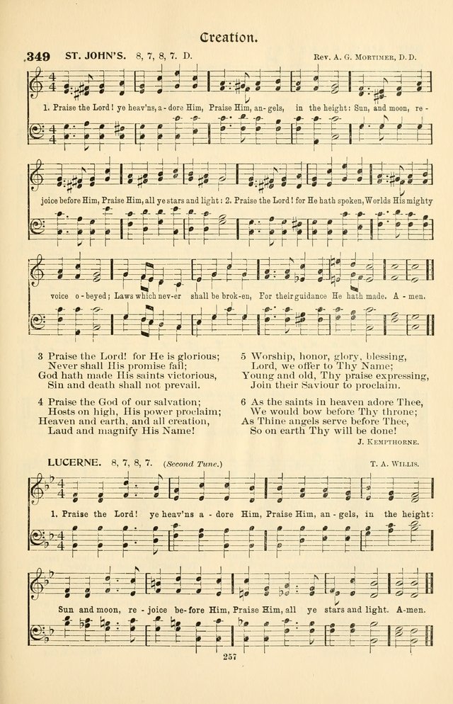 Hymnal Companion to the Prayer Book: with accompanying tunes page 263
