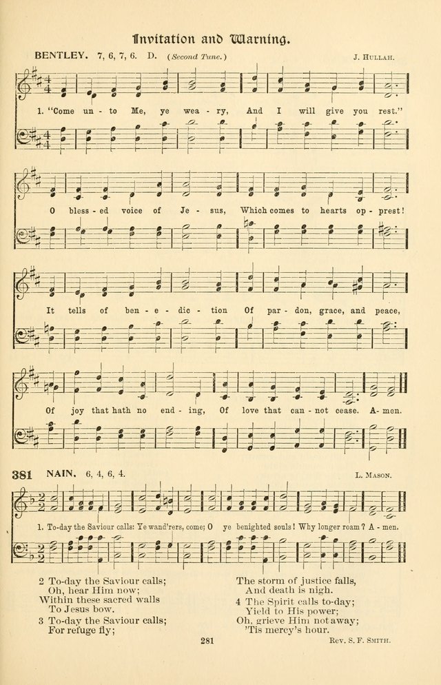 Hymnal Companion to the Prayer Book: with accompanying tunes page 287