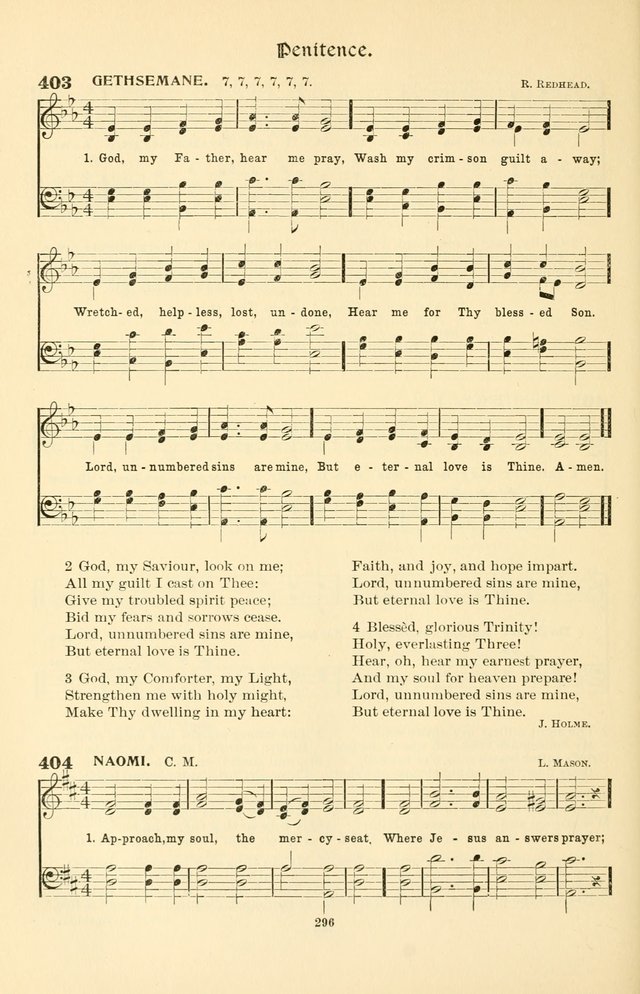 Hymnal Companion to the Prayer Book: with accompanying tunes page 302