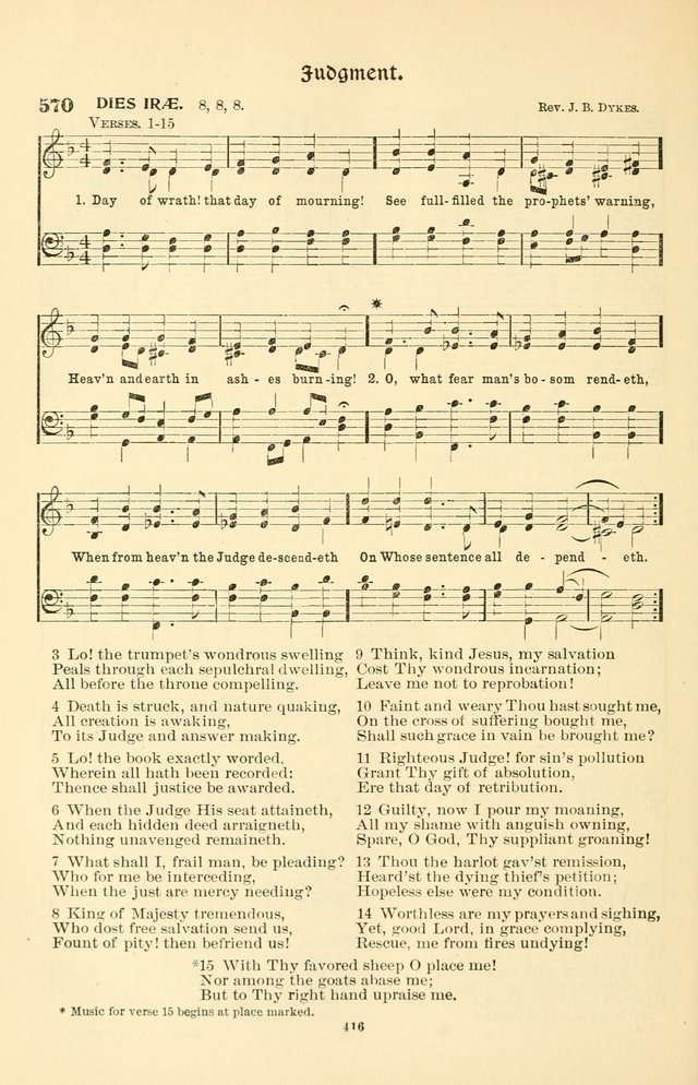 Hymnal Companion to the Prayer Book: with accompanying tunes page 424