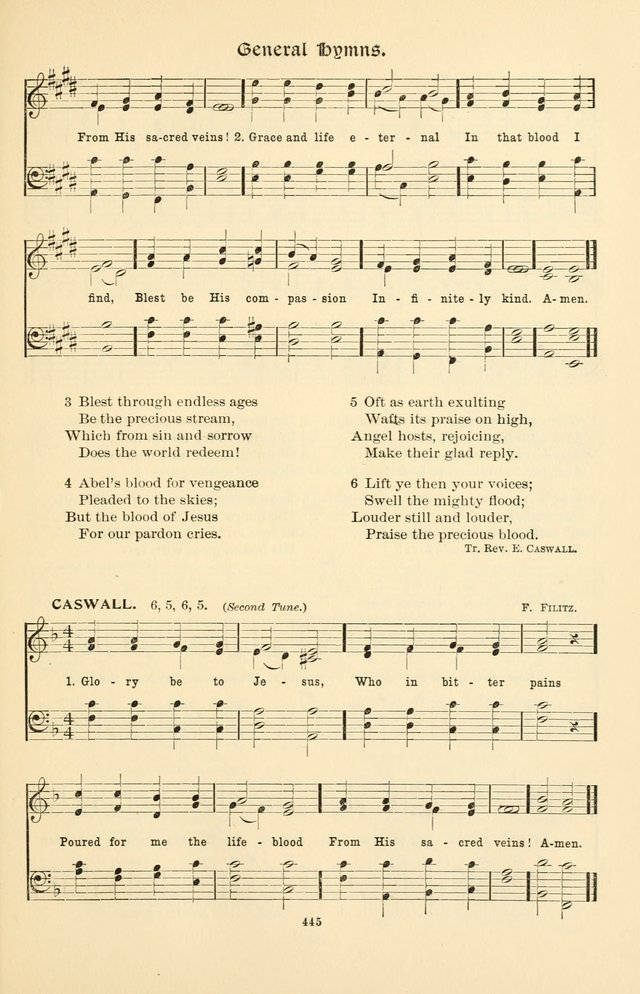 Hymnal Companion to the Prayer Book: with accompanying tunes page 455