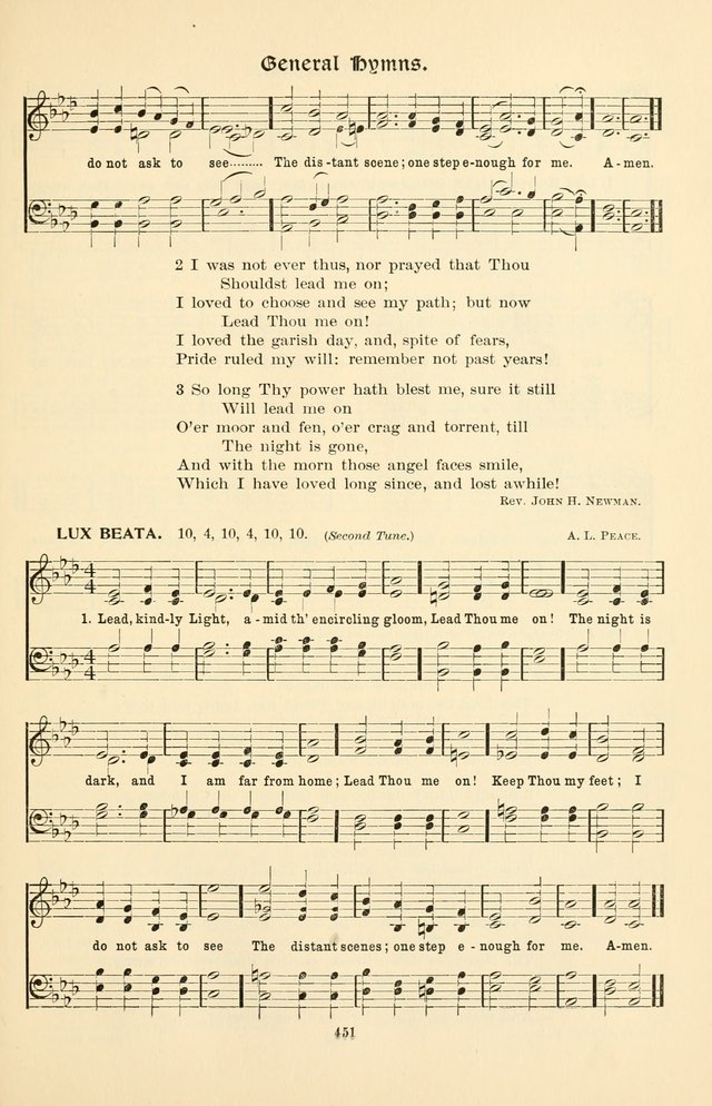 Hymnal Companion to the Prayer Book: with accompanying tunes page 461