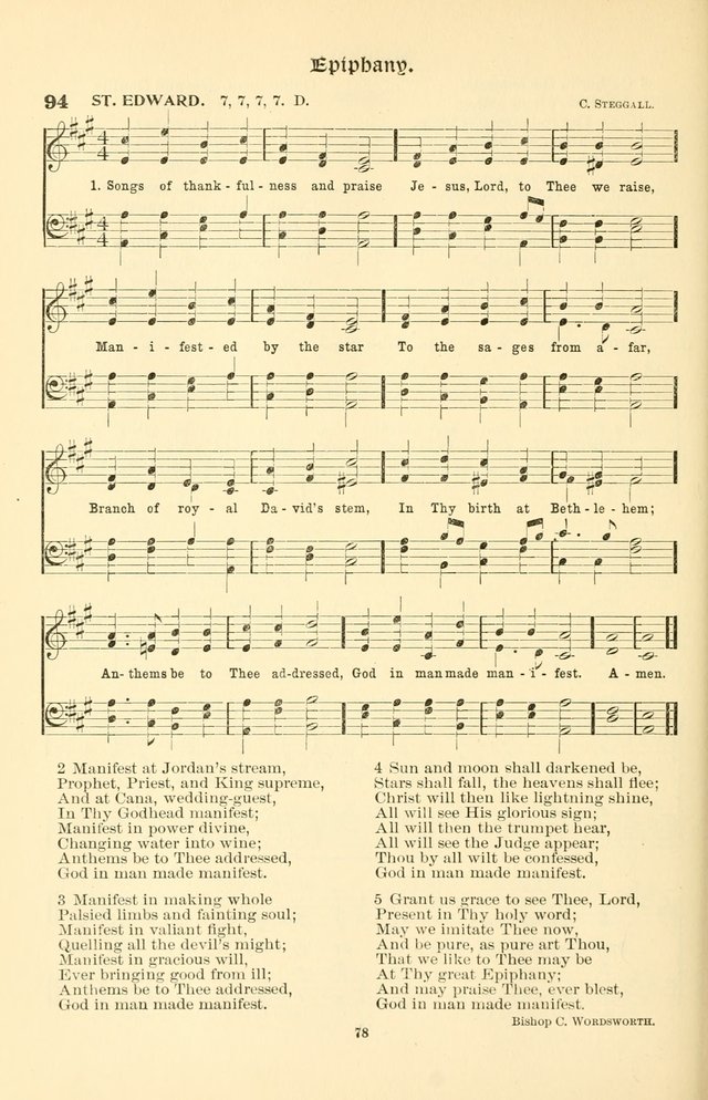 Hymnal Companion to the Prayer Book: with accompanying tunes page 80