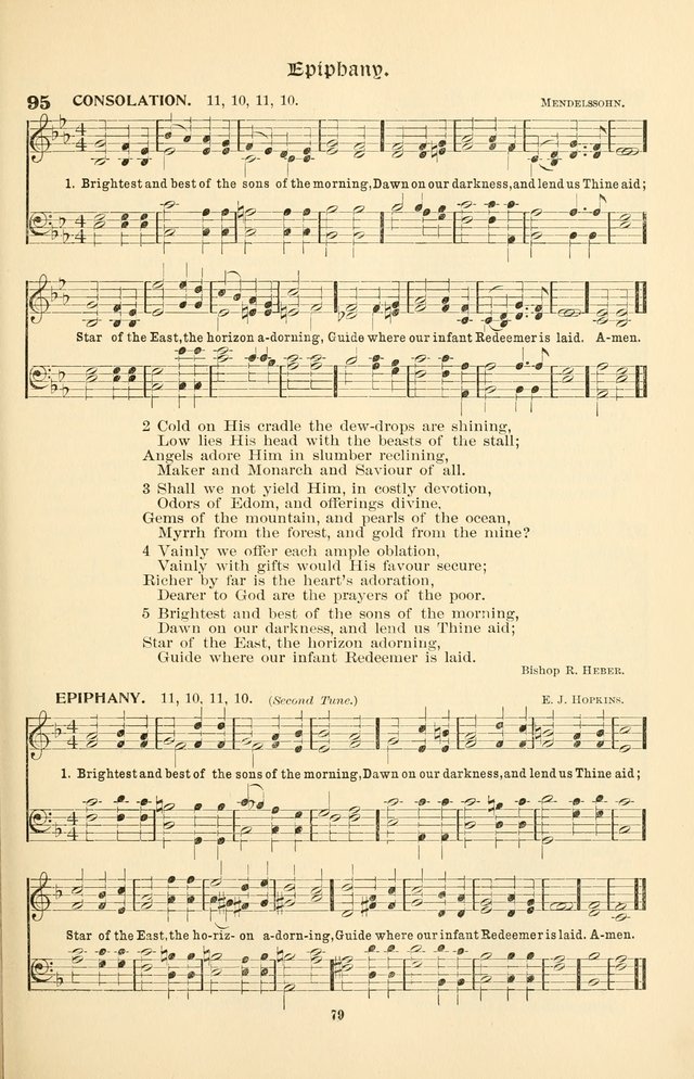 Hymnal Companion to the Prayer Book: with accompanying tunes page 81