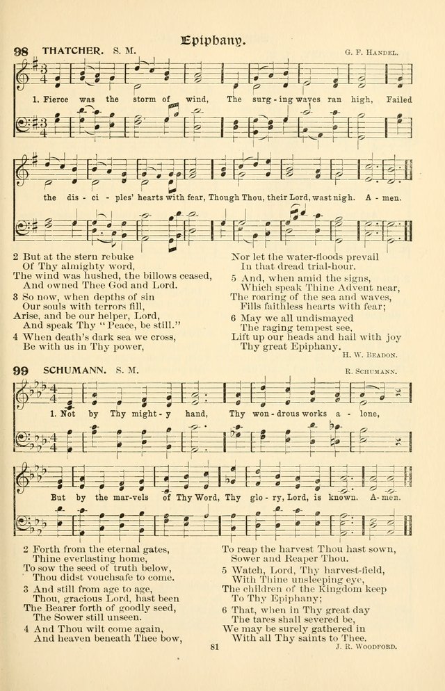 Hymnal Companion to the Prayer Book: with accompanying tunes page 83