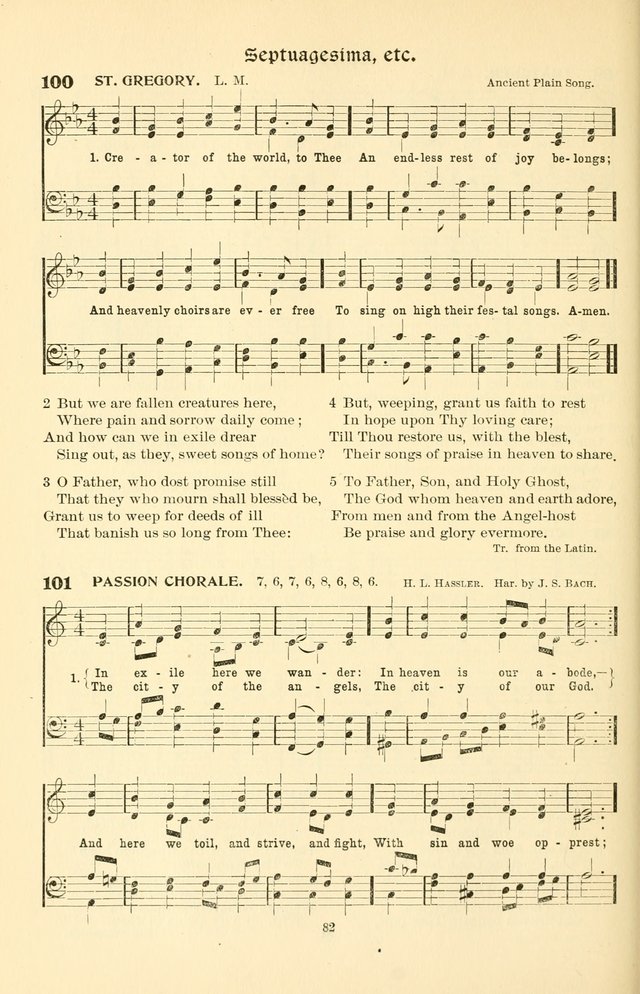 Hymnal Companion to the Prayer Book: with accompanying tunes page 84