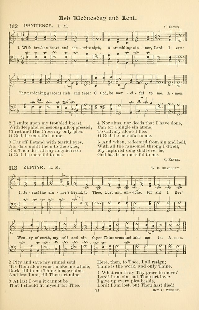 Hymnal Companion to the Prayer Book: with accompanying tunes page 93
