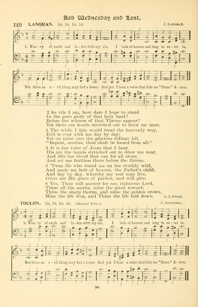 Hymnal Companion to the Prayer Book: with accompanying tunes page 98
