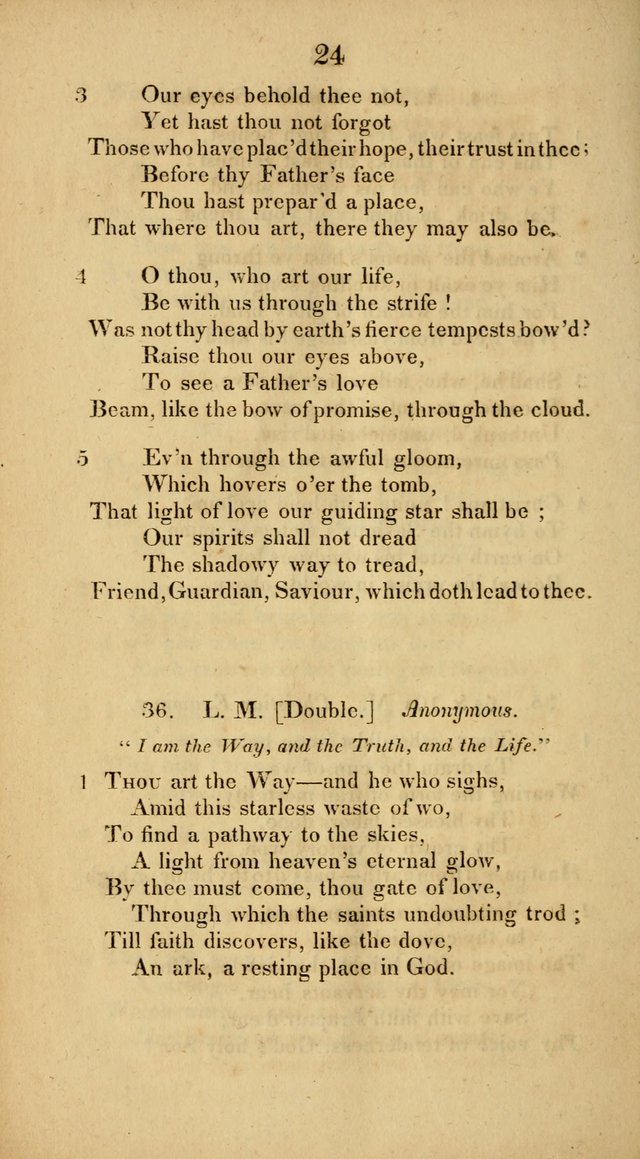Hymns adapted to Communion Service page 24