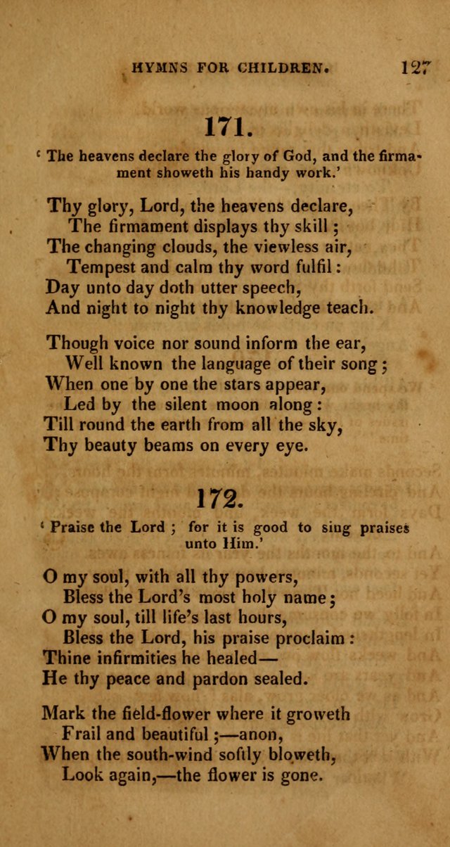 Hymns for Children, Selected and Altered page 120