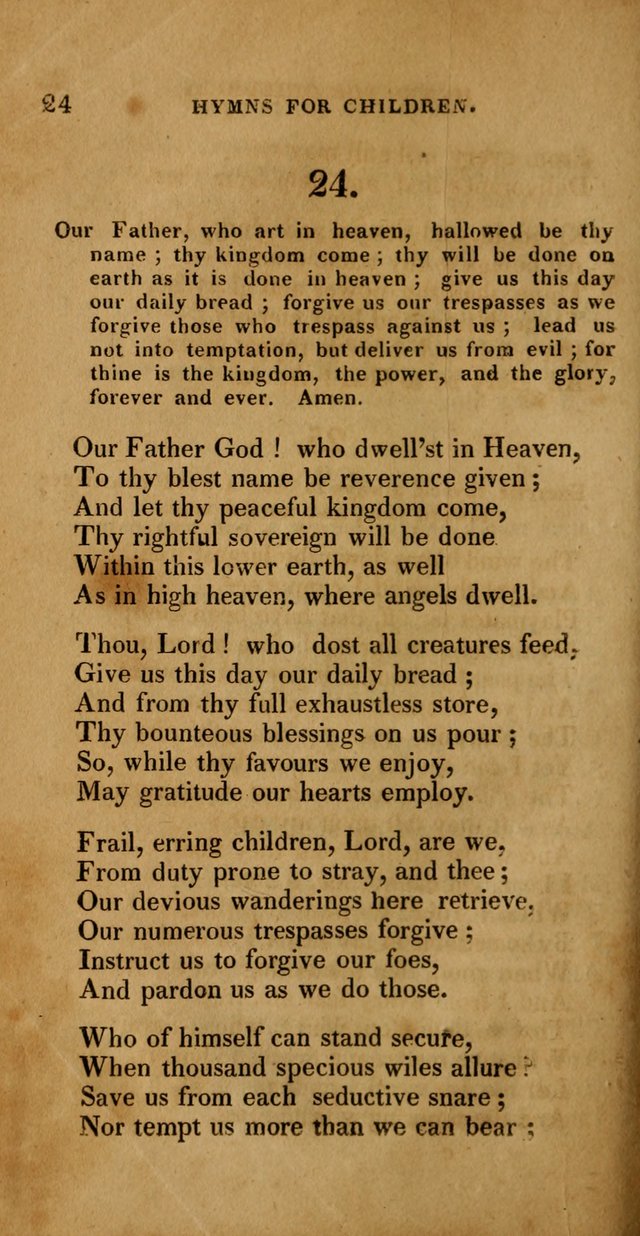 Hymns for Children, Selected and Altered page 17