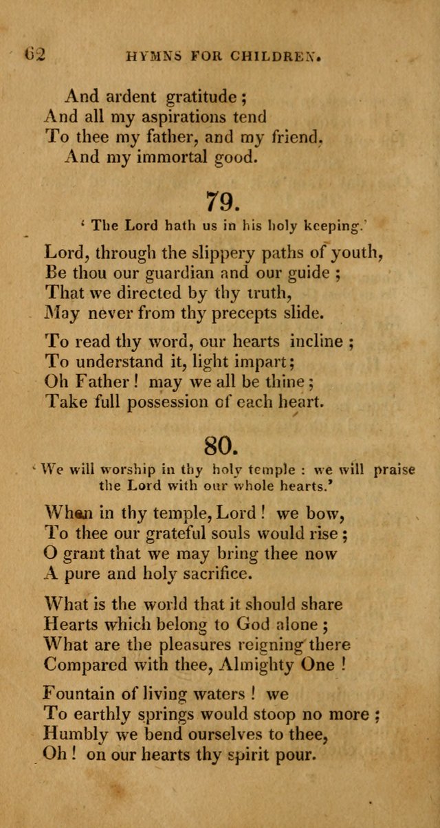 Hymns for Children, Selected and Altered page 55