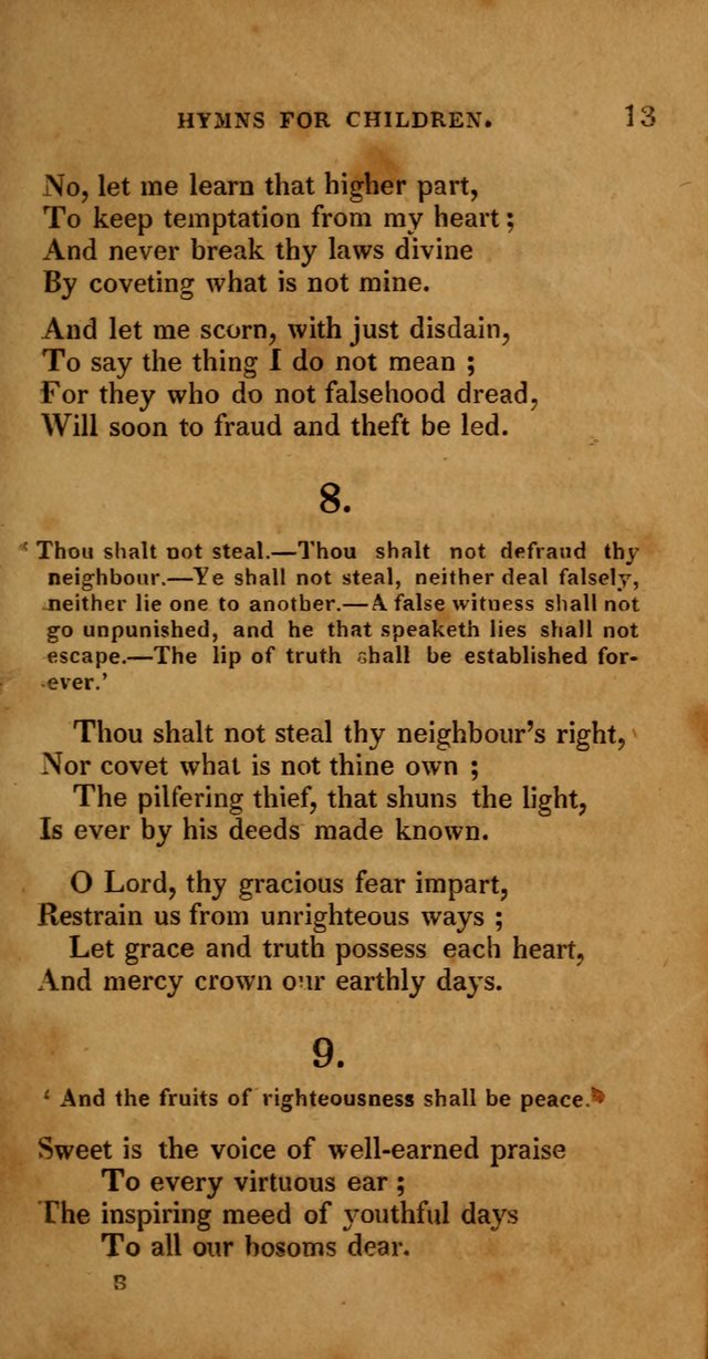 Hymns for Children, Selected and Altered page 6