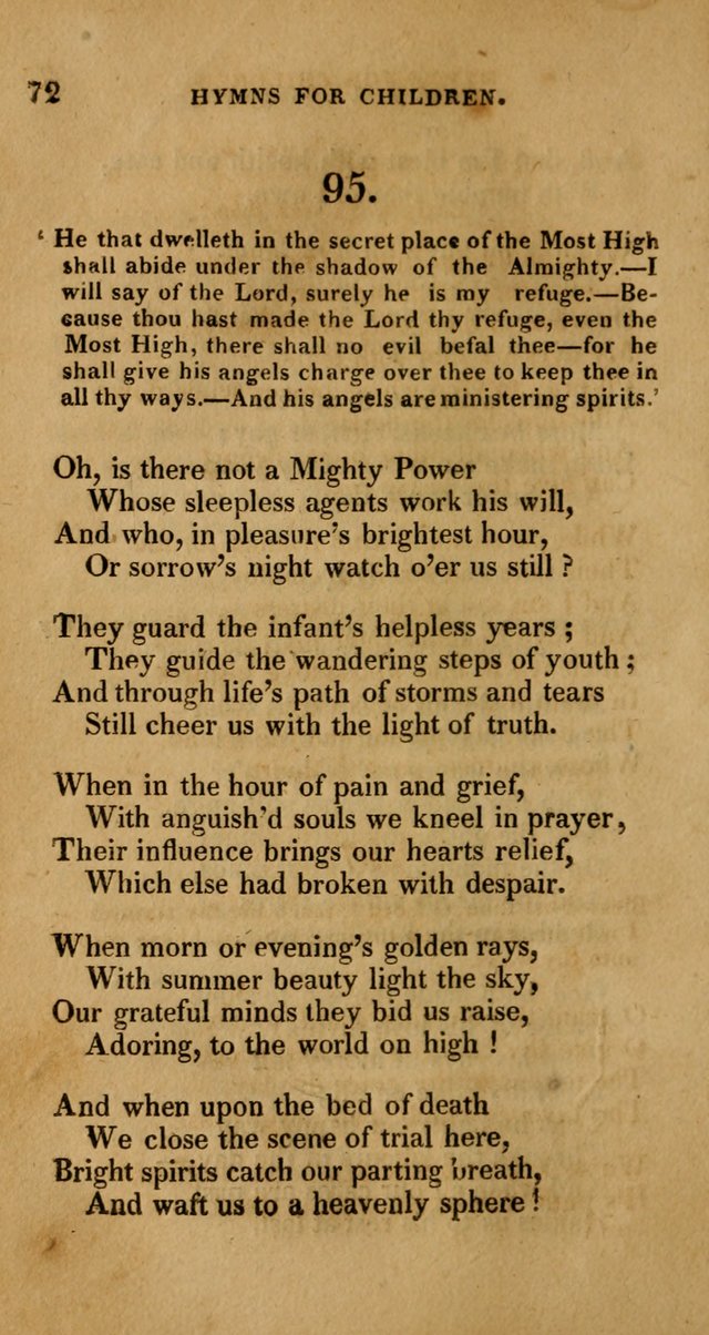 Hymns for Children, Selected and Altered page 65