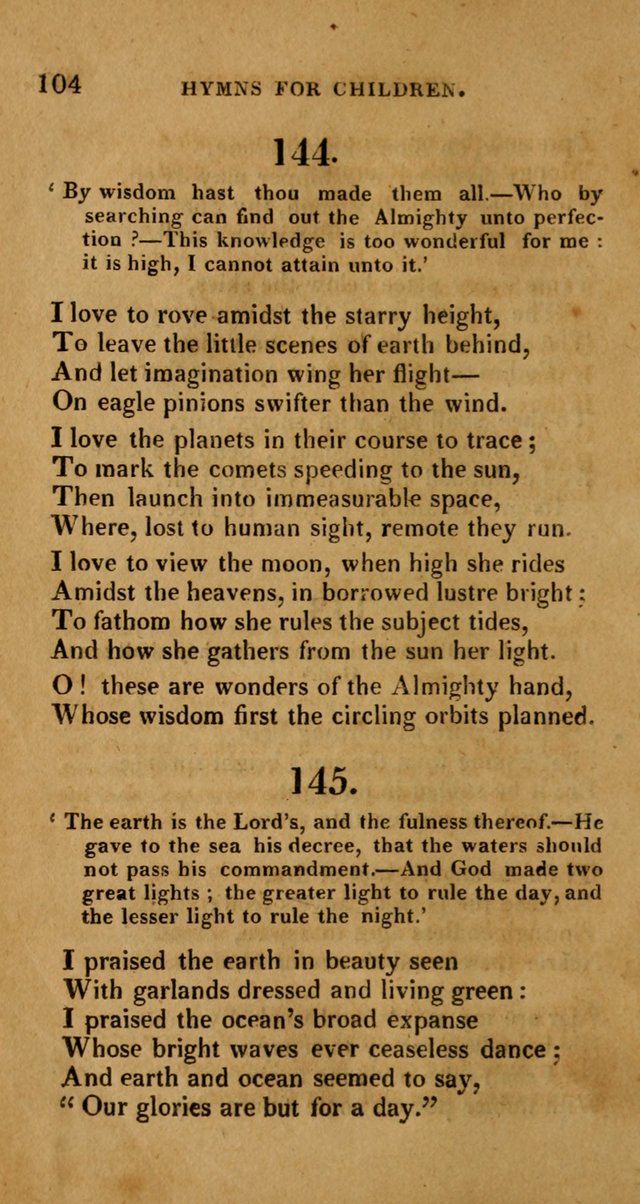 Hymns for Children, Selected and Altered page 97