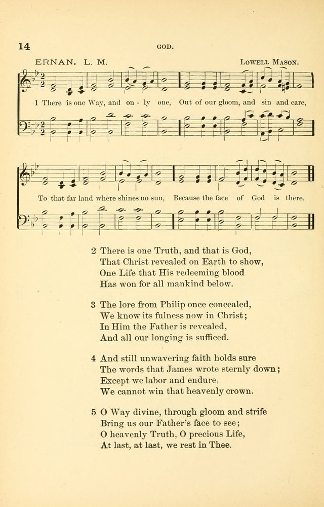 Hymnal for Christian Science Church and Sunday School Services page 14