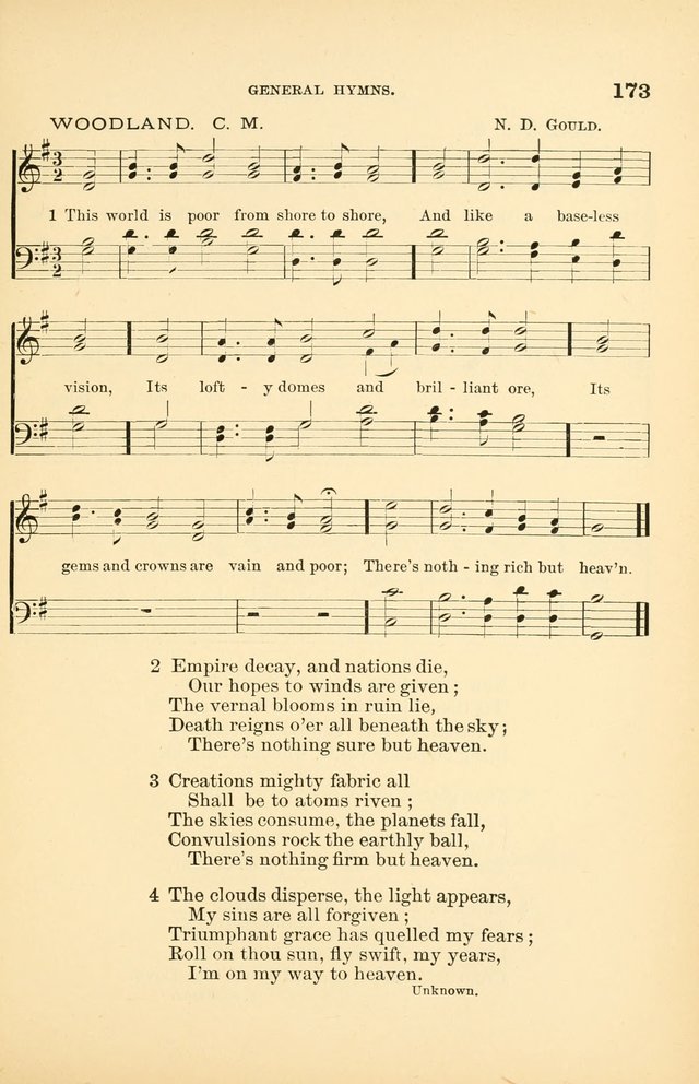 Hymnal for Christian Science Church and Sunday School Services page 173