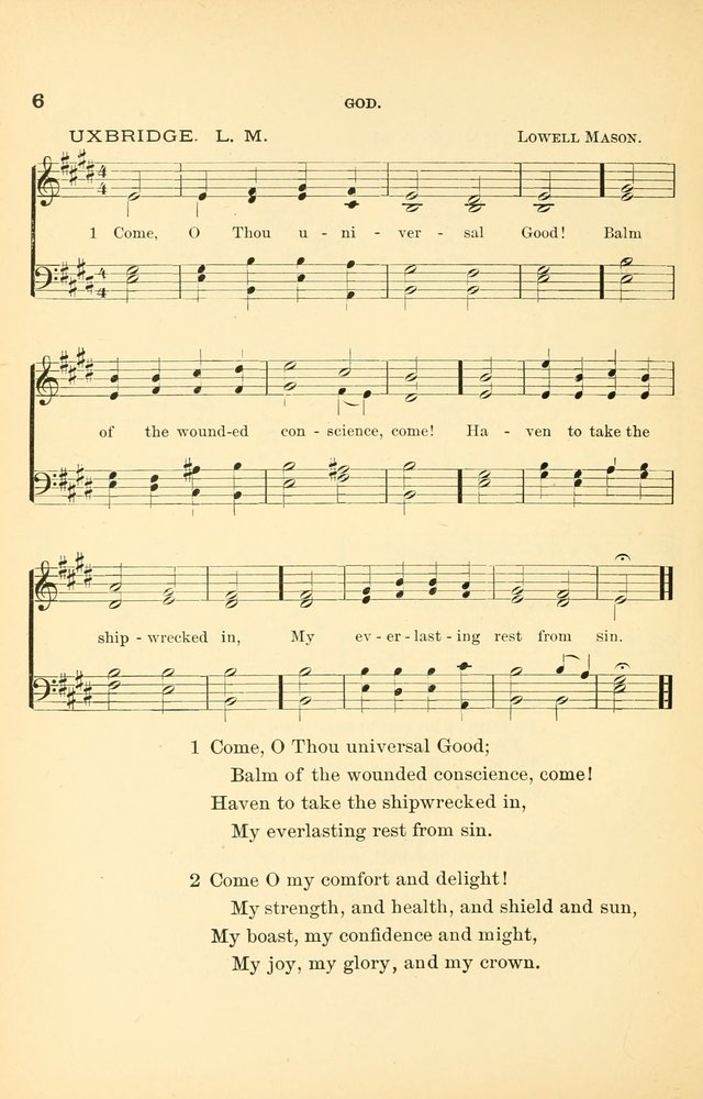 Hymnal for Christian Science Church and Sunday School Services page 6