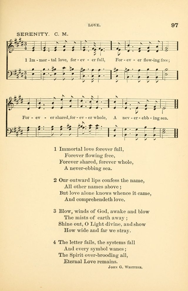 Hymnal for Christian Science Church and Sunday School Services page 97