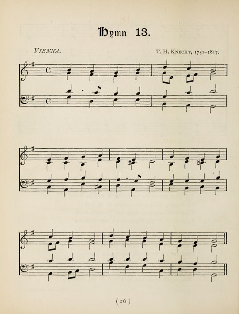 Hymns and Chorales: for schools and colleges page 26