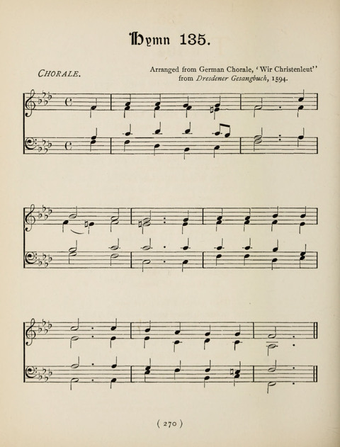 Hymns and Chorales: for schools and colleges page 270