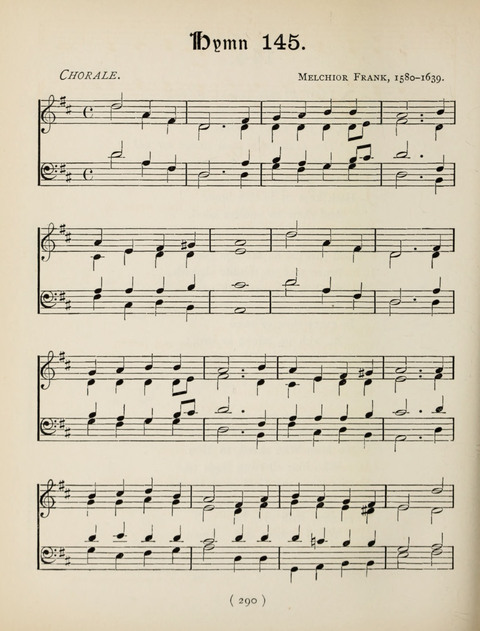 Hymns and Chorales: for schools and colleges page 290