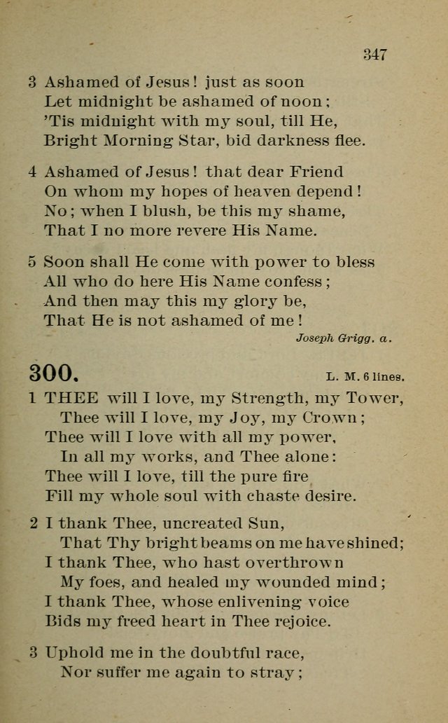 Hymnal: for churches and Sunday-schools of the Augustana Synod page 347