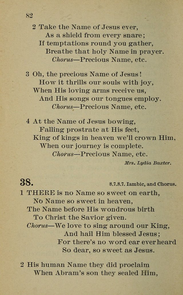 Hymnal: for churches and Sunday-schools of the Augustana Synod page 82