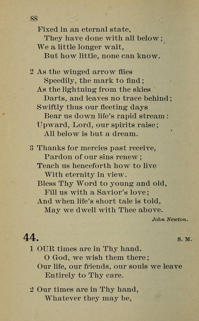 Hymnal: for churches and Sunday-schools of the Augustana Synod page 88