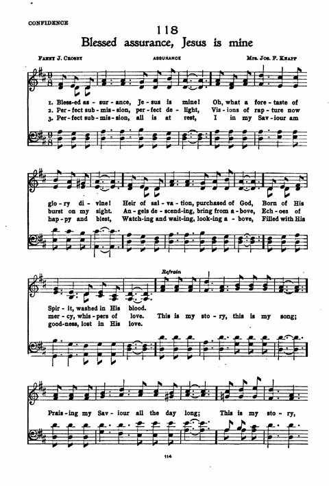 Hymns of the Centuries: Sunday School Edition page 124