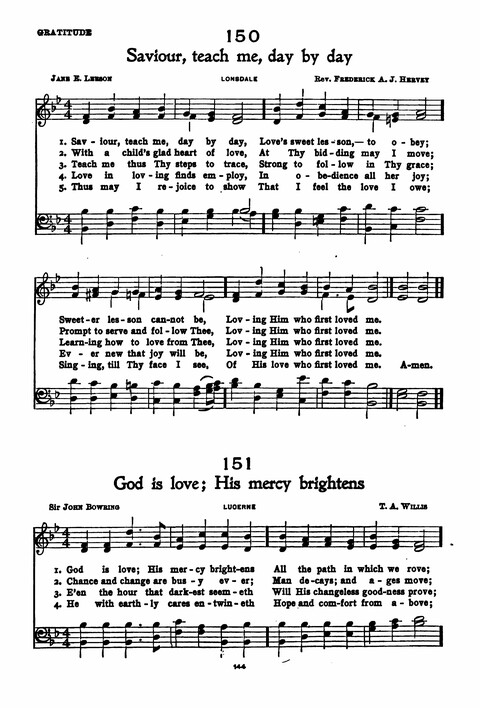 Hymns of the Centuries: Sunday School Edition page 154