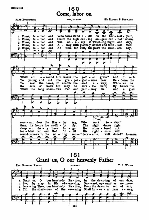 Hymns of the Centuries: Sunday School Edition page 182