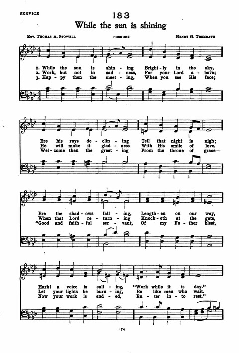 Hymns of the Centuries: Sunday School Edition page 184