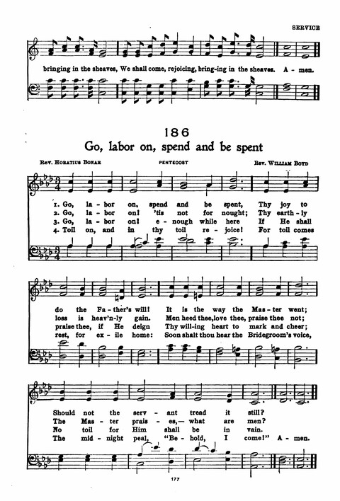 Hymns of the Centuries: Sunday School Edition page 187