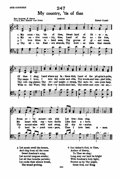 Hymns of the Centuries: Sunday School Edition page 250