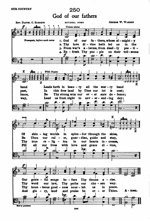 Hymns of the Centuries: Sunday School Edition page 254