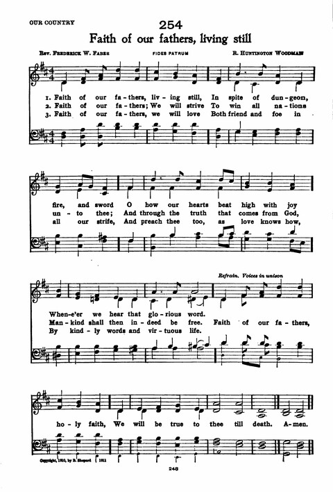 Hymns of the Centuries: Sunday School Edition page 258