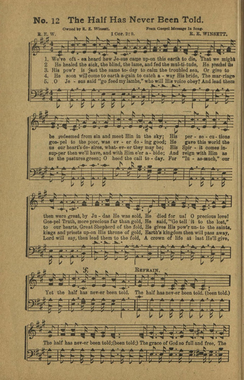 Heavenly Echoes No. 2: for Sunday Schools Singing Schools & Social Gatherings page 12