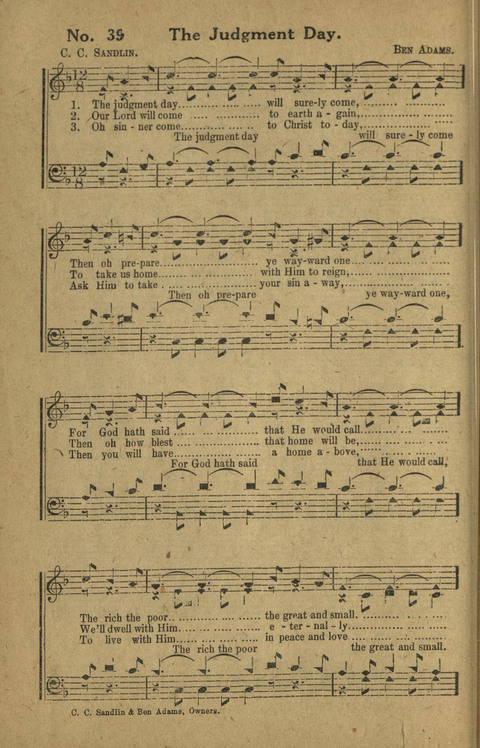 Heavenly Echoes No. 2: for Sunday Schools Singing Schools & Social Gatherings page 34