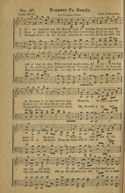 Heavenly Echoes No. 2: for Sunday Schools Singing Schools & Social Gatherings page 58