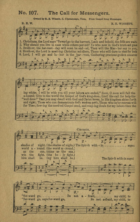 Heavenly Echoes No. 2: for Sunday Schools Singing Schools & Social Gatherings page 98