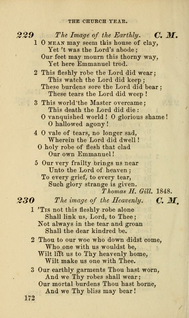 Hymns for the use of the Evangelical Lutheran Church, by the Authority of the Ministerium of Pennsylvania page 172