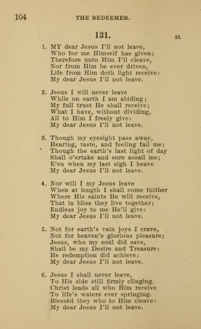 Hymnal for Evangelical Lutheran Missions page 104