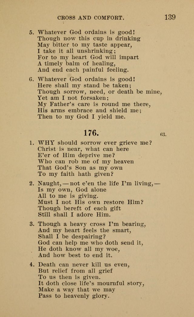 Hymnal for Evangelical Lutheran Missions page 139