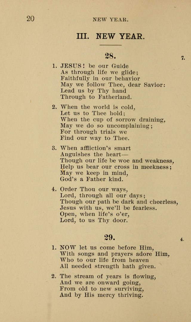 Hymnal for Evangelical Lutheran Missions page 20