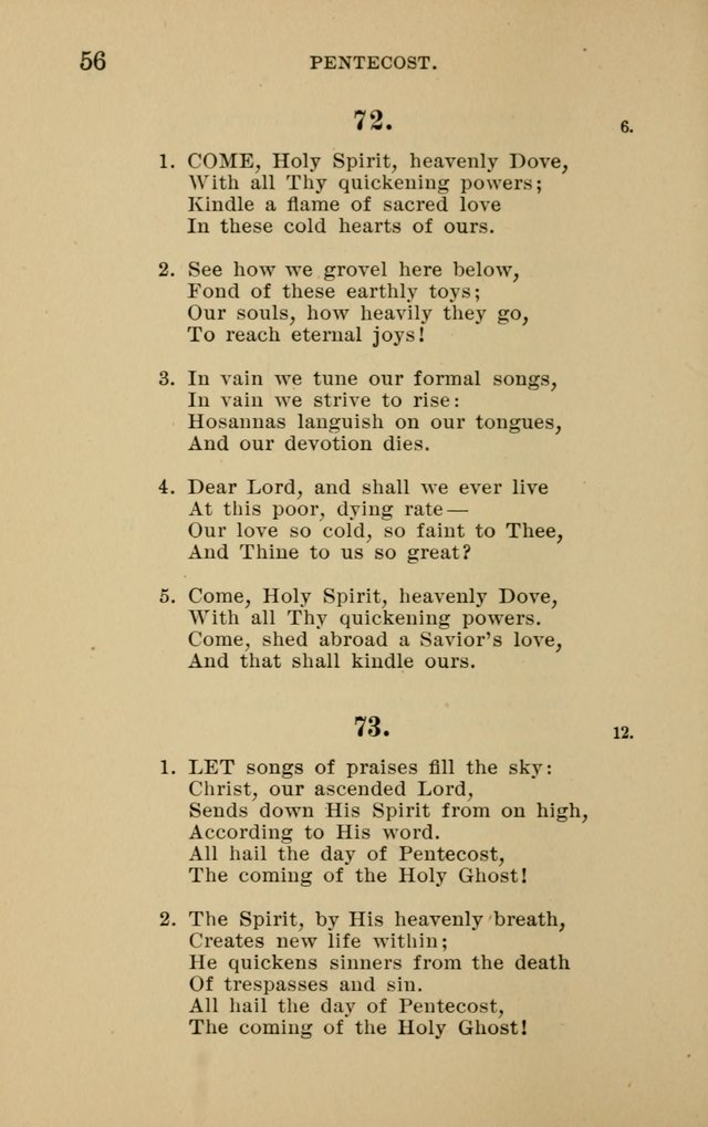 Hymnal for Evangelical Lutheran Missions page 56